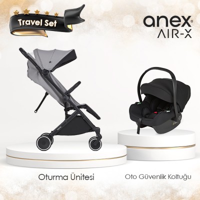 Anex Air-X Kabin Boy Travel Sistem Bebek Arabası Seti - Twist - Thumbnail