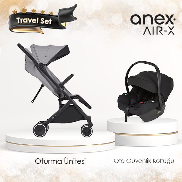 Anex Air-X Kabin Boy Travel Sistem Bebek Arabası Seti - Twist