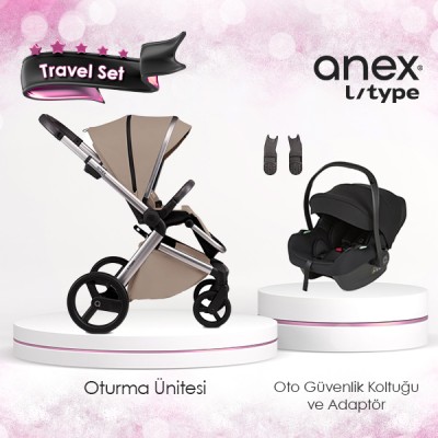 Anex® - Anex l/type Travel Sistem Bebek Arabası Seti - Flash