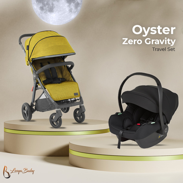 Oyster Zero Gravity Travel Sistem Bebek Arabası Seti - Mustard