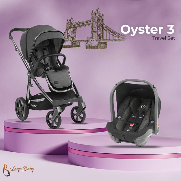 Oyster3 Travel Sistem Bebek Arabası Seti - Fossil