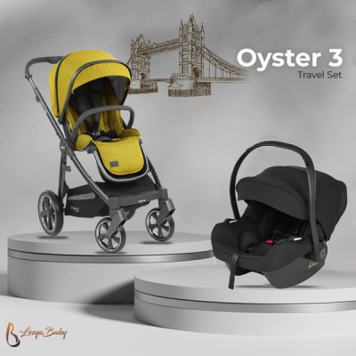 Oyster® - Oyster3 Travel Sistem Bebek Arabası Seti - Mustard