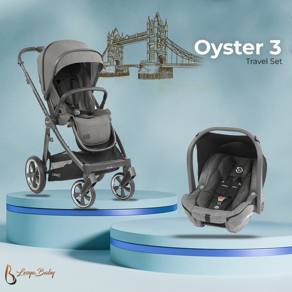 Oyster3 Travel Sistem Bebek Arabası Seti - Mercury - TEŞHİR